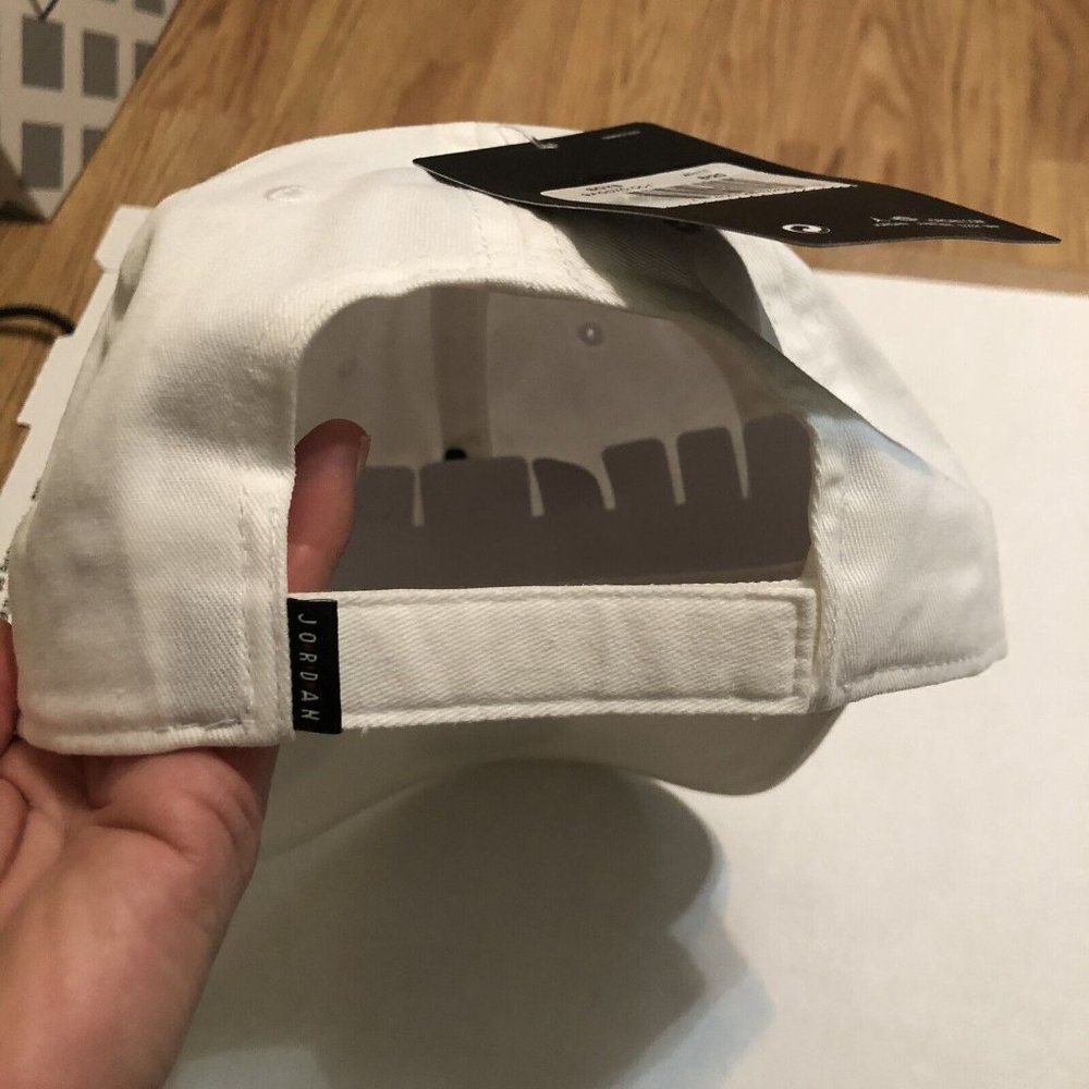 Jordan Jumpman White Hat Cap Size Youth Adjustable New - Picture 5 of 8